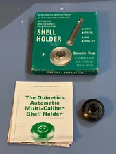 Quinetics Automatic Multi-Caliber Gun Shell Holder-Reloading Pistol Rifle