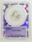 1941-S Mercury Silver Dime PCGS MS63