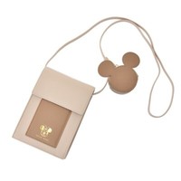 Disney Store Japan Minnie Mouse UmhäNgetasche Mit Beutel Latte Coordinate H...