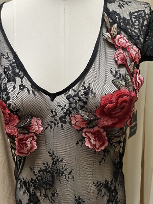 lace and beaded dress Beaded Lace Dress by Georges Hobeika – Elilhaam main image 1