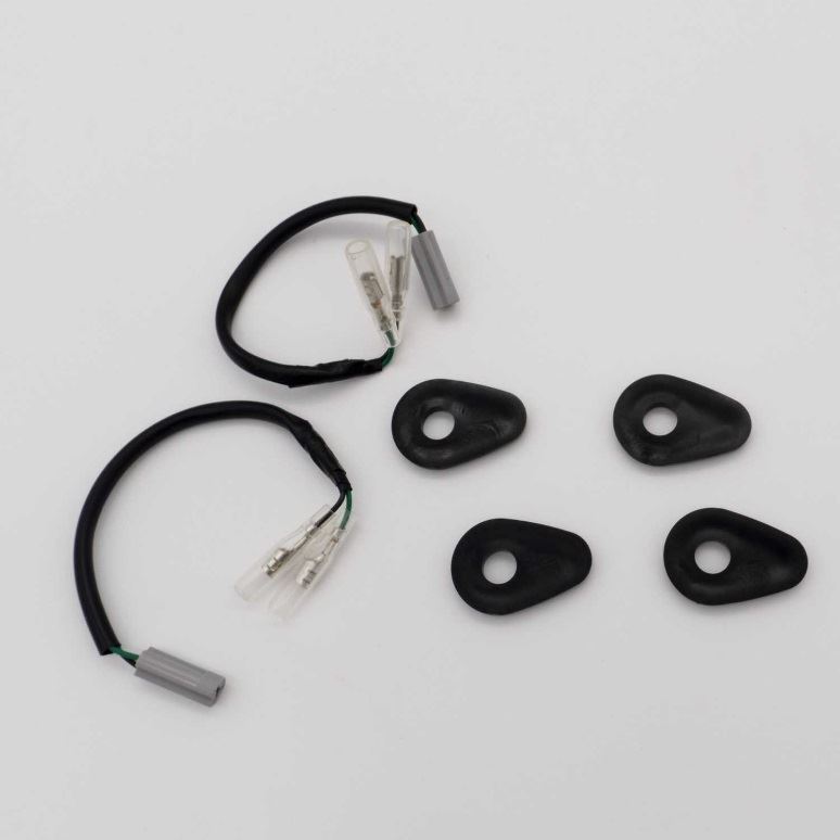 R&G Adapters for Micro Indicators Black (Set of 2) Yamaha MT-125 2020 - 2024