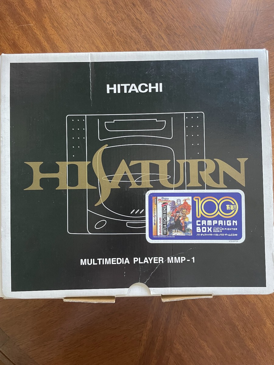 Hitachi Hi Saturn MMP-1 Console Virtua Fighter Remix Japan RARE