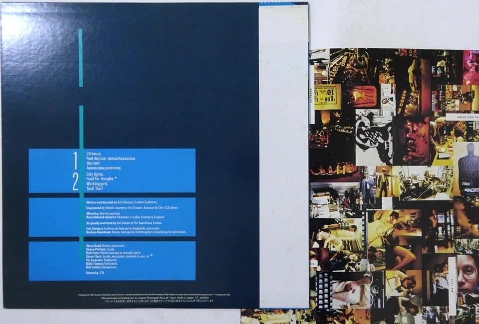 10cc "Windows in the Jungle" 1983 Japanese Mercury Lp w/obi/lyrics insert - Image 3 of 3