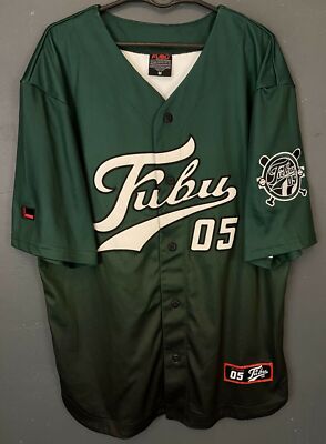 VINTAGE MEN'S 1992 FUBU SPORTS 05 COLLECTION SHIRT JERSEY MAILLOT