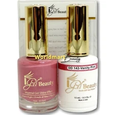 IGel Beauty Gel Nail Polish 0.5oz Gel DUO DD142- VANITY PINK