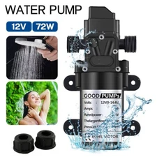 12V Water Pump 130PSI Self Priming Pump Diaphragm High Pressure RV Auto Switch