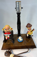 Lamp Music Box Nursery Decor German Animated Brahams Lullaby Nursery Originals