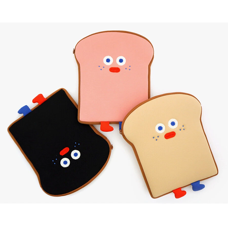 Brunch Brother Toast Laptop Tablet ipad 10" 11" Pouch Sleeve Clutch Bag Case Foto 4 de 4