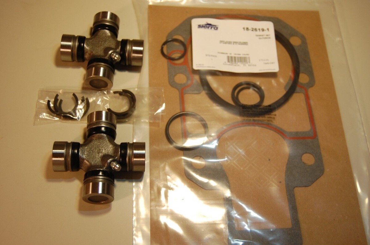 Mercruiser U-Joint Alpha 1 Outdrive U-JOINTS 75832A2 + GASKET KIT