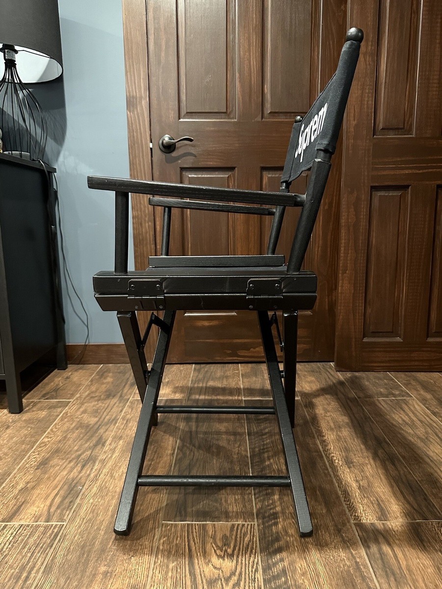 Supreme Director's Chair (Black) | eBay Supreme Director's Chair (Black) | eBay