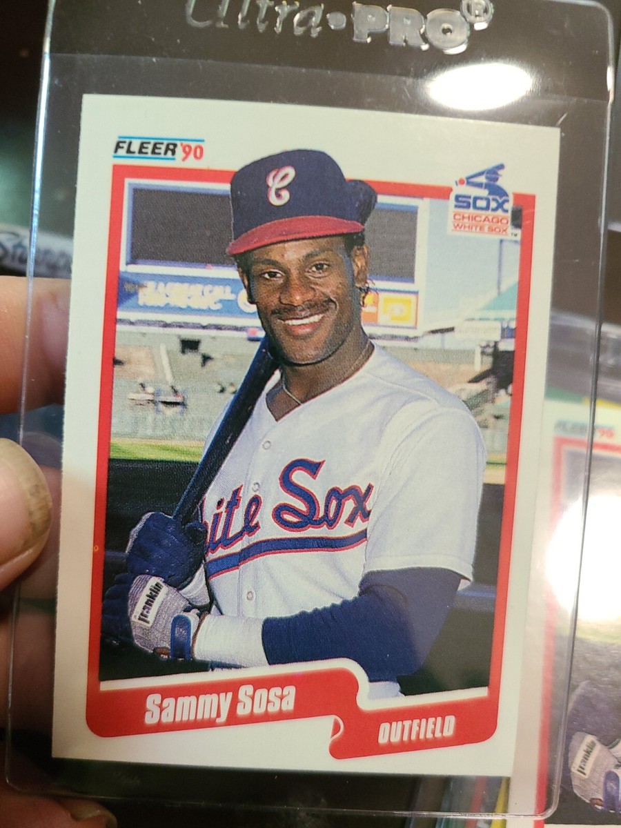 90' Fleer Sammy Sosa #548 **2 ERRORS** ROOKIE! **NM+** | eBay