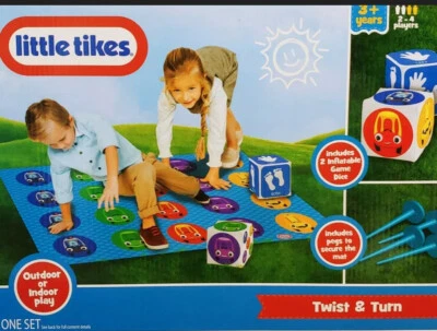 Twist & Turn Little Tikes Indoor Outdoor Play Game Ages 3+ For 2 -4 Players New - Image 1 of 4