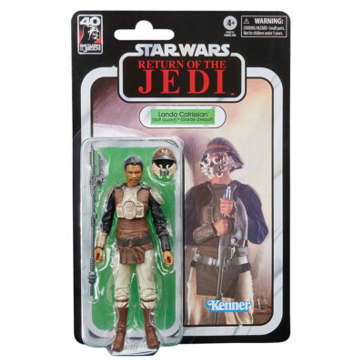 STAR WARS BLACK SERIES ROTJ 40TH ANNIVERSARY 6-INCH LANDO