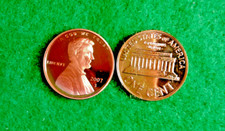 2007-  S  Gem   PROOF  Lincoln Memorial  Cent RD  Great   US   Coin