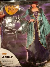 Winifred Sanderson Costume Plus 1X 18-20 Disney Hocus Pocus OVERNIGHT SHIP AVLB