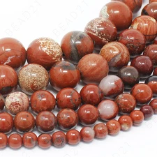 Natural Gemstone Beads Round Loose Wholesale 4mm 6mm 8mm 10mm 12mm 15.5" Strand