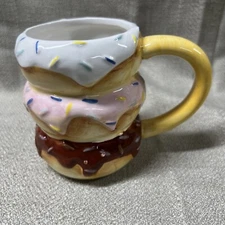 Stacked Sprinkled Donuts Coffee Mug Tea Cocoa Cup by Room Essentials Gift