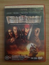 Pirates Of The Caribbean: The Curse Of The Black Pearl (DVD) 2 Disc Set