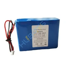 5400mAh 11.1V Li-ion 12V 5.4Ah Battery for Stage Light Chauvet EZpar 64 RGBA
