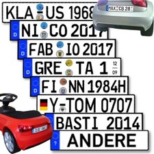 Aufkleber Rutschauto Kinderfahrzeug Bobby Go Tretauto Car  Kart Kinder Auto Kids