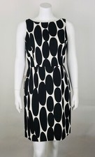 Ann Taylor Petite Women’s Dress NWT Cotton/Silk 10P Geometric Print Work Career 