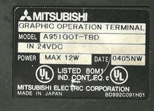 MITSUBISHI PANEL A951GOT-TBD refurbished FREE...