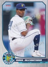2023 Everett AquaSox Raul Alcantara RC Rookie Seattle Mariners Minor League DR