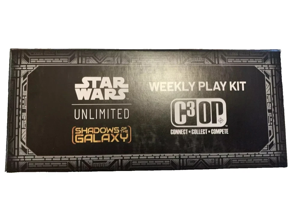 Star Wars Unlimited Shadows Of The Galaxy Weekly Play Kit Sealed Free Ship - Image 2 of 3