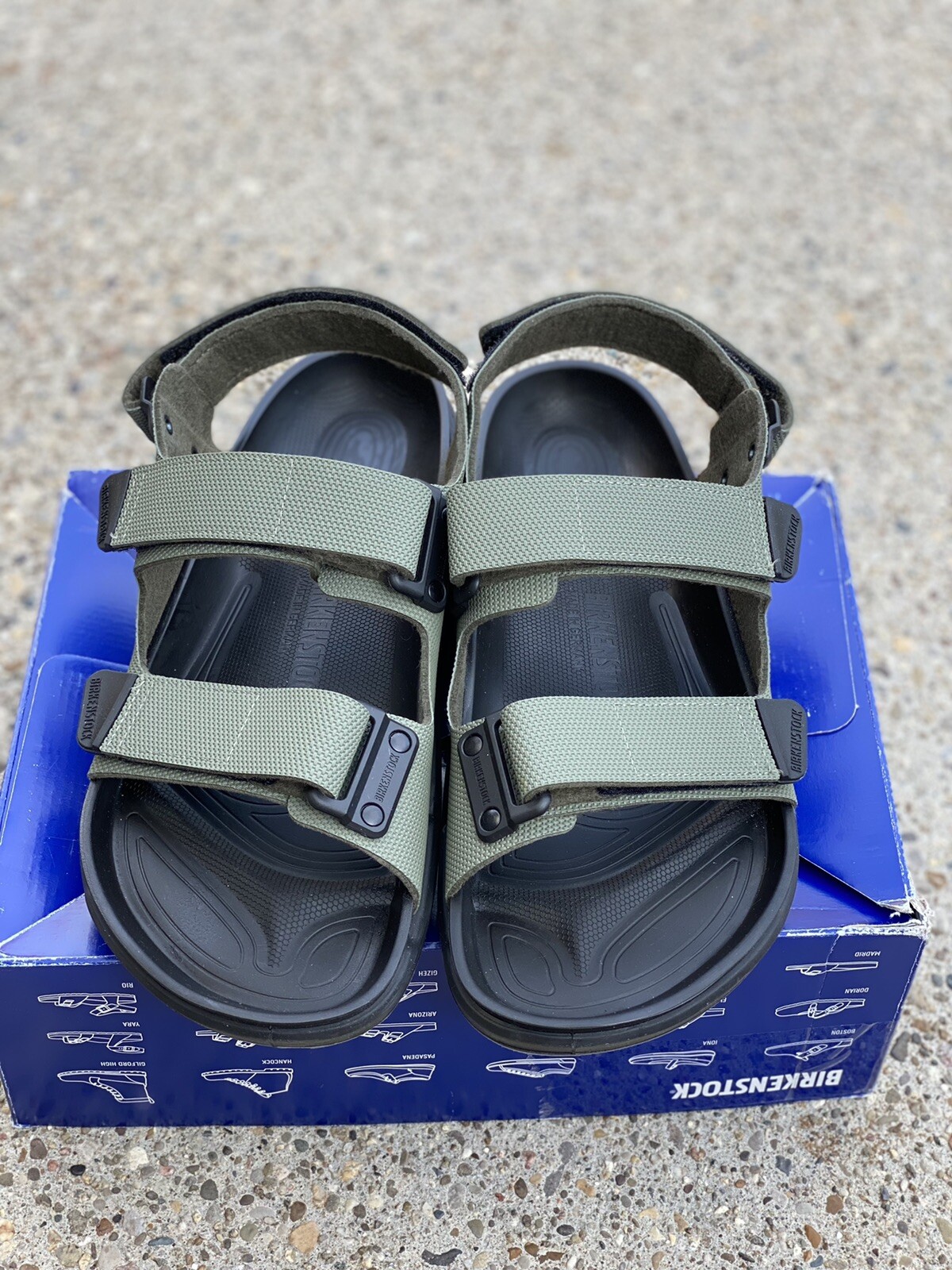 Birkenstock Tatacoa Sport Sandal Size 43 Regular / Men's 10 Khaki Birko  Flor | eBay