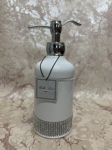 Bella Lux Bathroom Accessory Ceramic Set of 3 ~New ~ - Picture 2 of 11