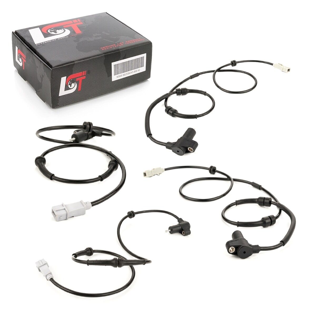 4X ABS Sensor Set Front Rear For CITROEN BERLINGO PEUGEOT