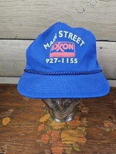 Vintage Exxon Gas Station Advertising Hat New Never Worn