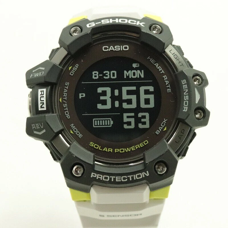 CASIO G SHOCK GBD H1000 1A7JR G SQUAD Step Tracker Bluetooth Solar