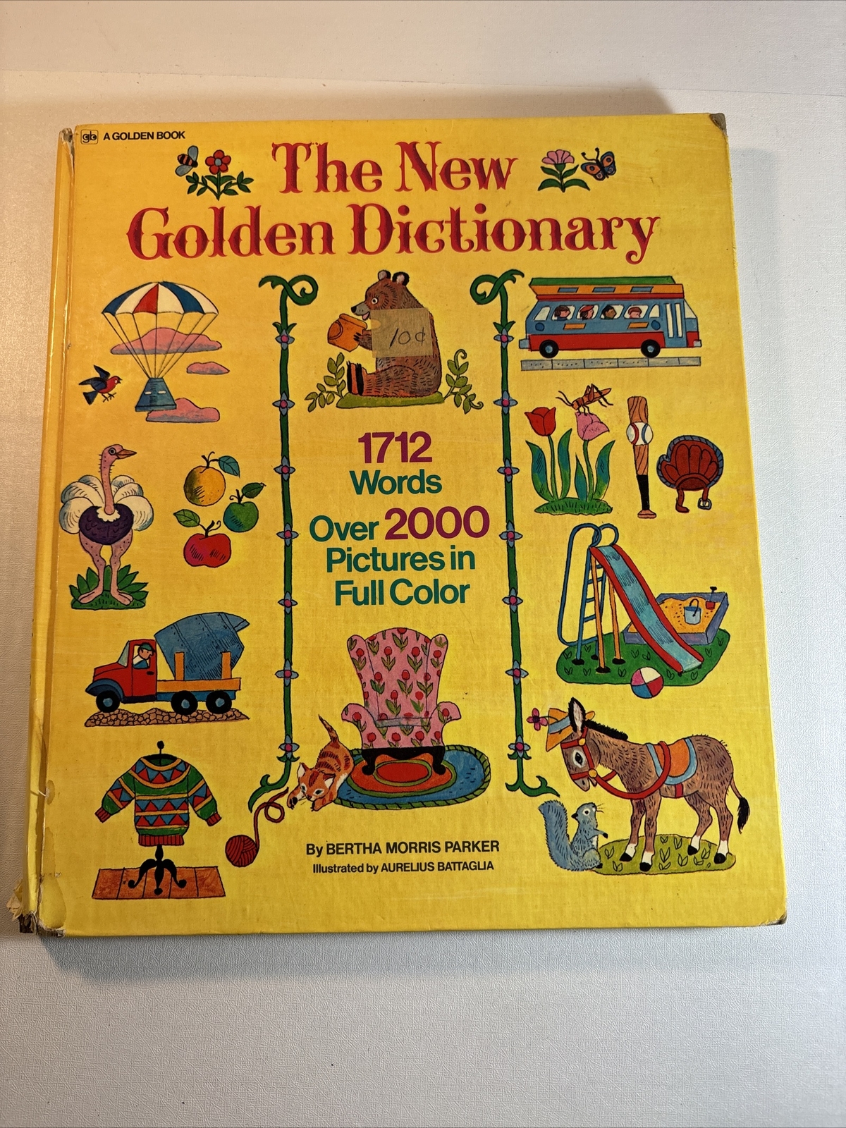 The New Golden Dictionary by Bertha Morris Parker 1972 Hardcover Golden