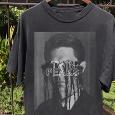 Twin Peaks Charcoal Unisex Classic Style Gift For Fan T shirt vtg K487