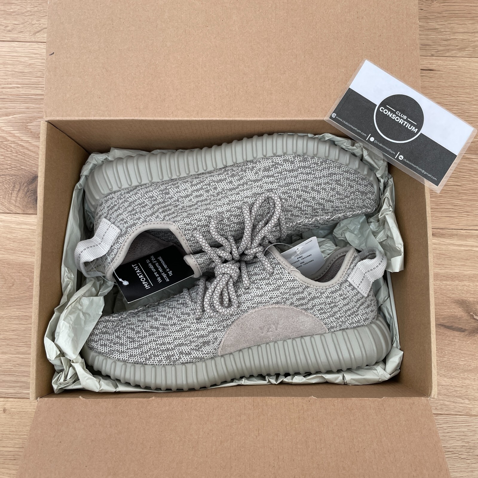 Adidas Yeezy Boost 350 V1 Moonrock Size UK 4.5 EU 37.5 US 5 Trainers AQ2660 image 8