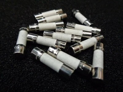 COOPER BUSSMANN 1A 5x20mm Ceramic T1A time delay anti-surge fuse Bussmann HBC (X10 PER SALE)