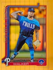 2025 Topps Series 2 Taijuan Walker CLEAR Variation 10/10 Phillies #351