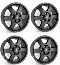 4x W-TEC All Terrain Alufelge 8x18 passend für Peugeot Boxer (06-) mit LK 5x118