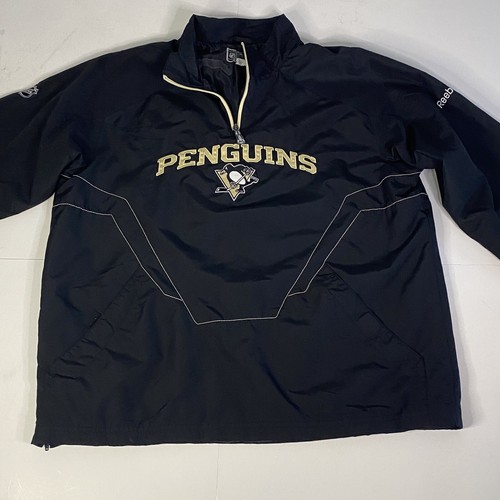 Reebok Pittsburgh Penguins Center Ice Collection Soft Shell Jacket Medium M - Picture 14 of 14