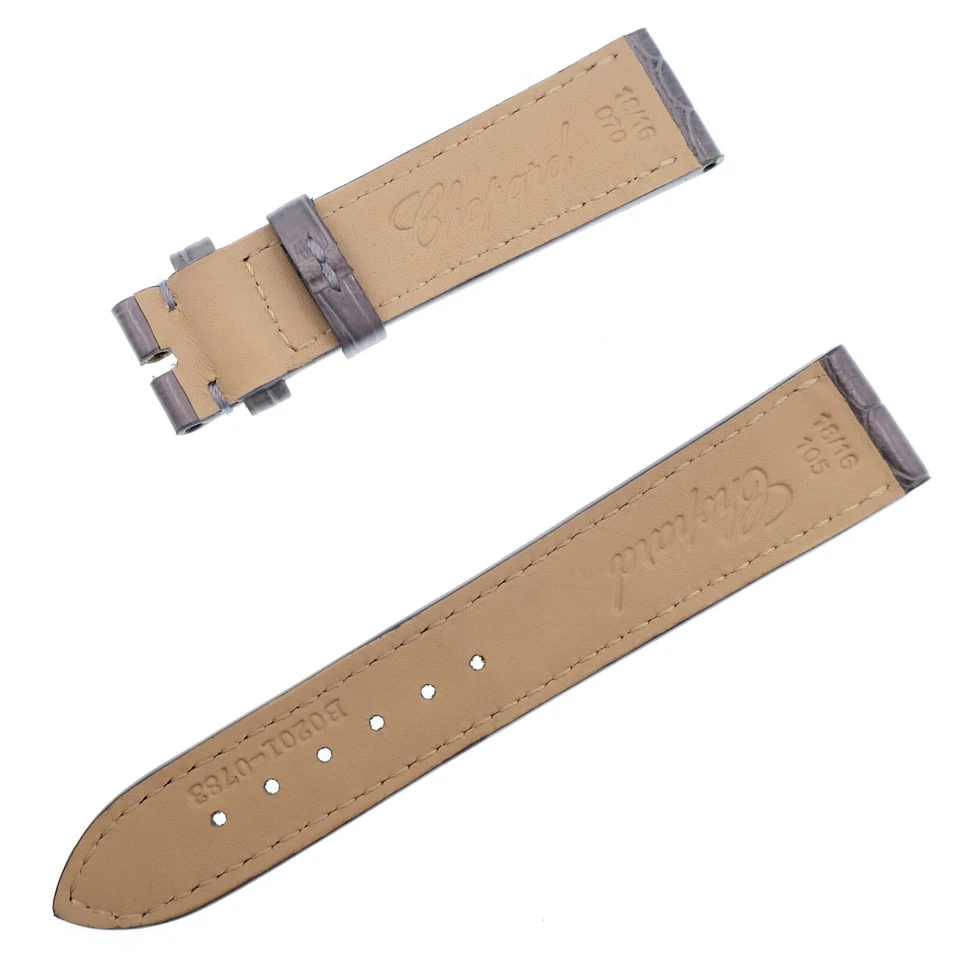 Chopard Blue Alligator Watch Band 18mm - Image 2 of 2