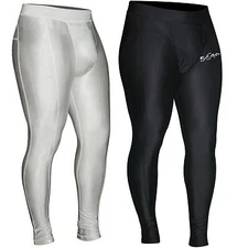 Men Compression Base Layer Tights Warm Gym Workout Stretchable Thermal Pants