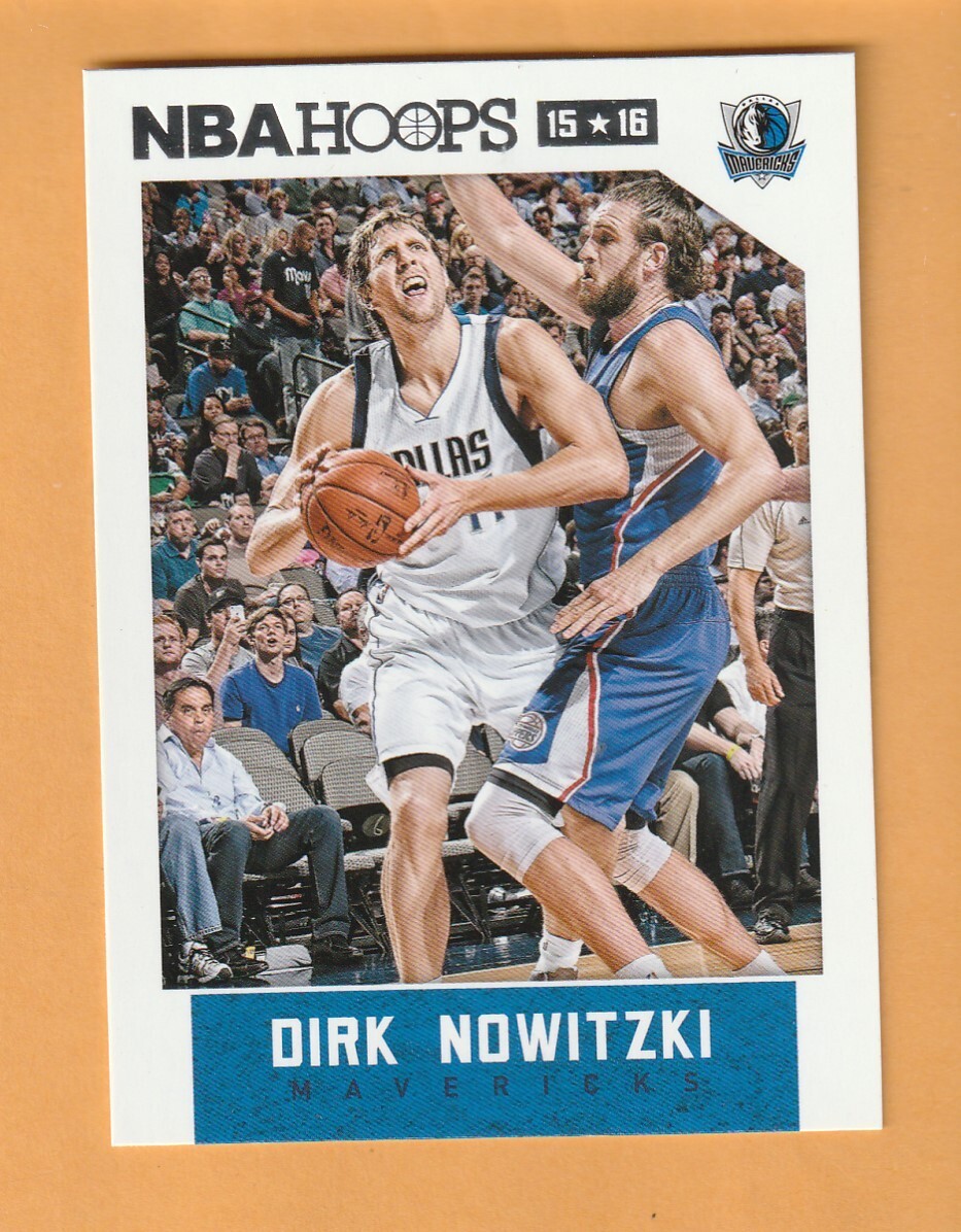 Dirk Nowitzki Dallas Mavericks 2015-16 Hoops #159 5N