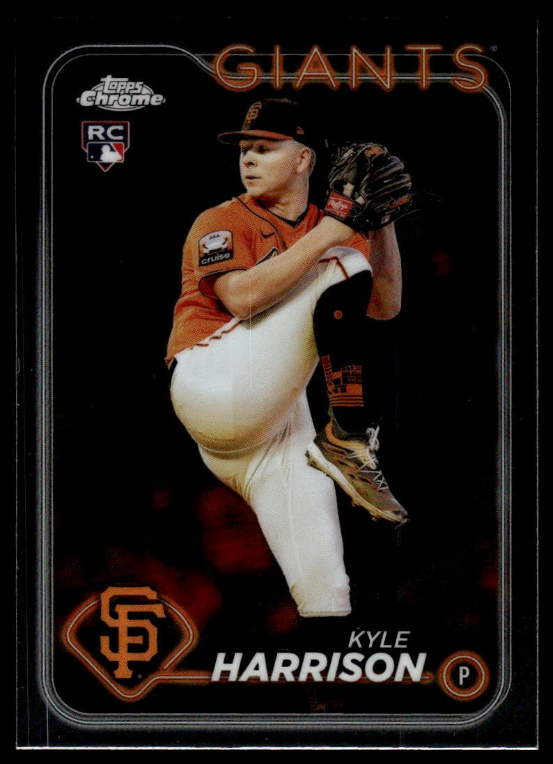 2024 Topps Chrome Kyle Harrison #191