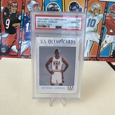 1992 Impel Olympicards #12 Michael Jordan PSA 10 GEM MINT DREAM TEAM USA BULLS!!