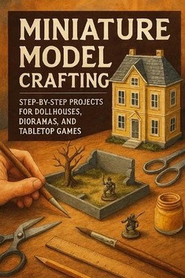 Miniature Model Crafting Made Easy: DIY Projects for Dollhouses, Dioramas & Tabl