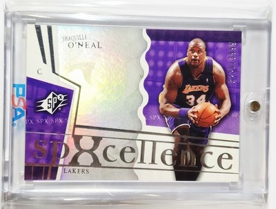 Shaquille O'Neal #D/3999 SPXcellence Subset 2003-04 SPx #96 SSP HOLO REFRACTOR 