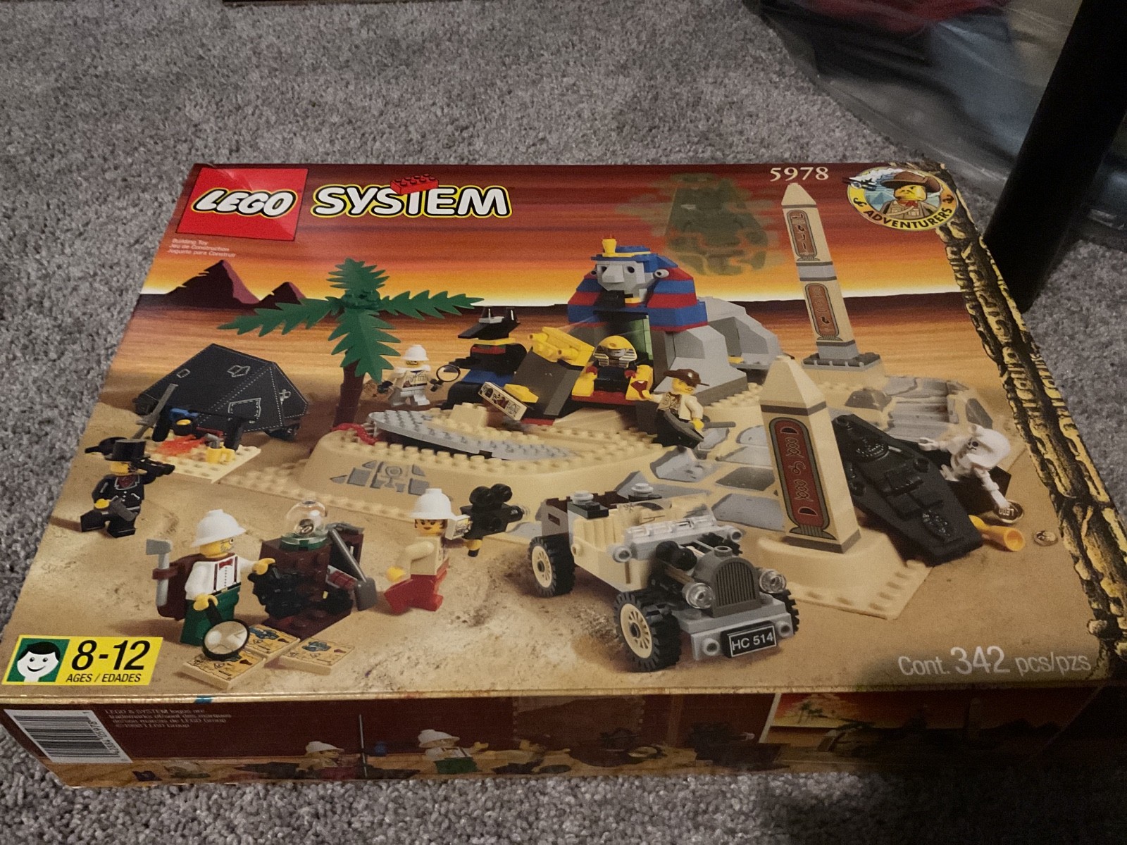 New retired LEGO Adventurers: Sphinx Secret Surprise (5978)