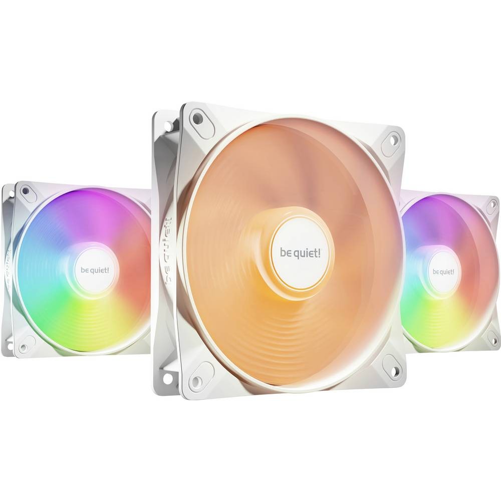 Ventilateur be quiet! Light Wings LX 120mm PWM blanc pour un PC de bureau épuré et silencieux
