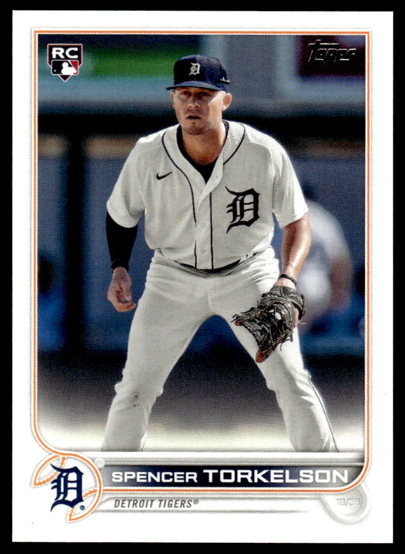 2022 Topps Spencer Torkelson #658 Rookie Image Variation Short Print SP Tigers